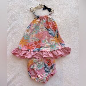 Matilda Jane floral two piece outfit